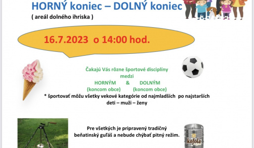 Športový deň  16.07.2023 